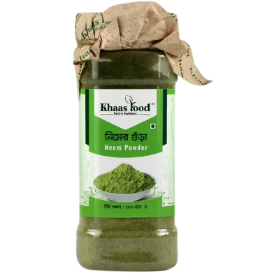Khaas Food Neem Powder (Nimer Gura) -100 gm - Rokomari product